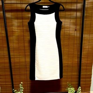 Calvin Klein slimming dress!